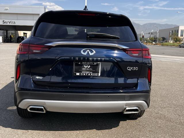 new 2025 INFINITI QX50 car, priced at $43,585