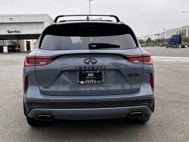 new 2025 INFINITI QX50 car, priced at $53,365