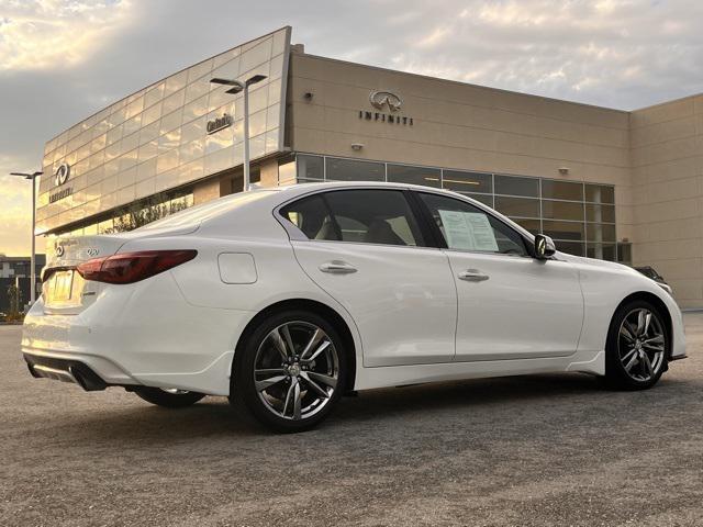 used 2021 INFINITI Q50 car, priced at $32,995