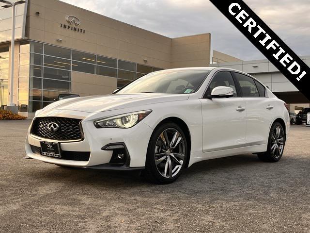 used 2021 INFINITI Q50 car, priced at $32,995