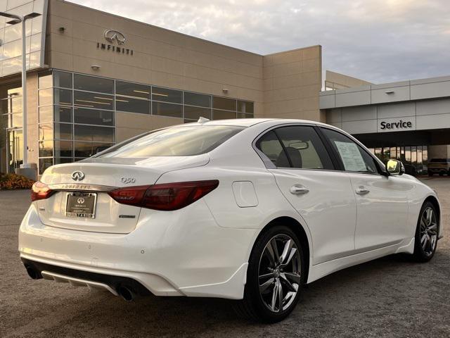used 2021 INFINITI Q50 car, priced at $32,995