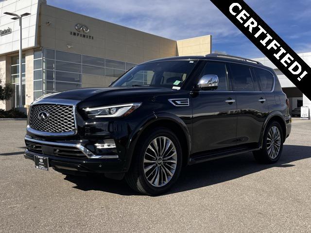 used 2021 INFINITI QX80 car, priced at $47,995