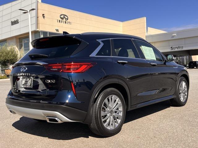 used 2024 INFINITI QX50 car, priced at $31,500