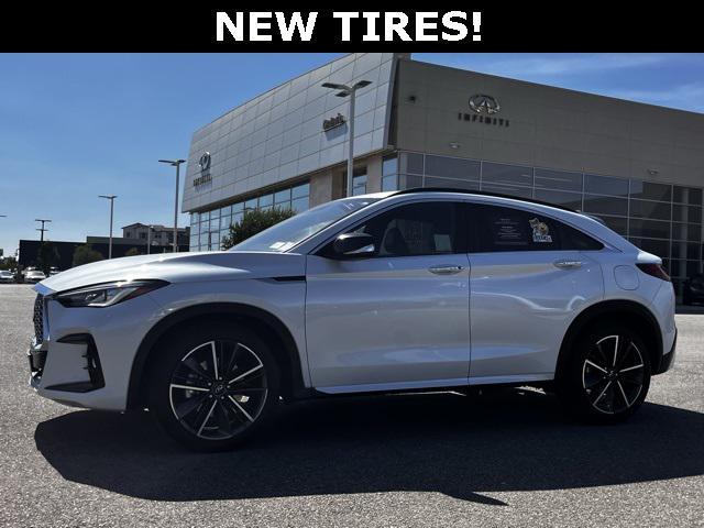 used 2024 INFINITI QX55 car, priced at $34,995