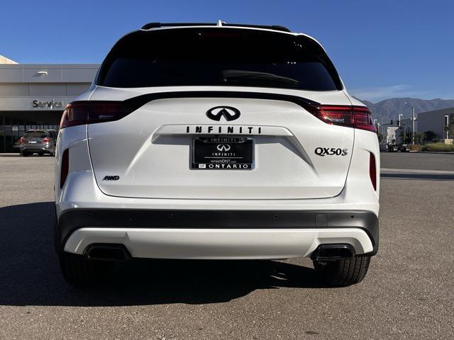 new 2025 INFINITI QX50 car, priced at $53,570