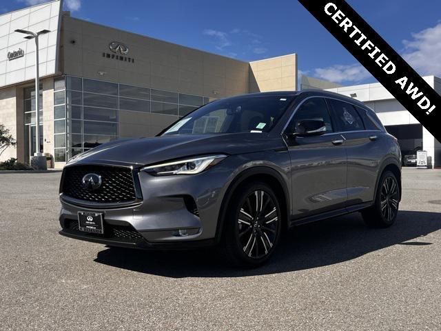 used 2021 INFINITI QX50 car, priced at $24,995