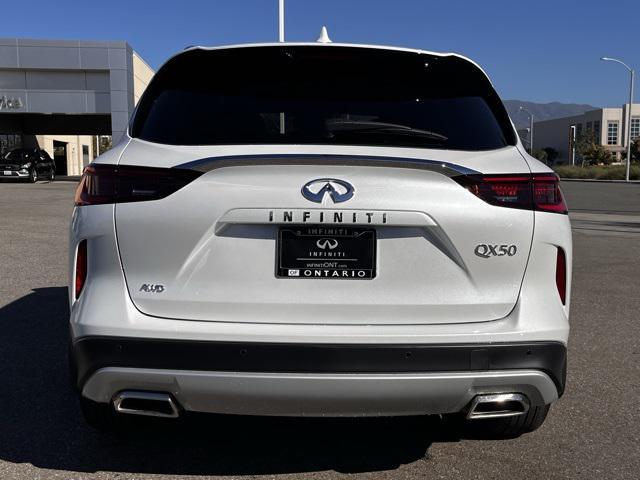 new 2025 INFINITI QX50 car, priced at $49,880