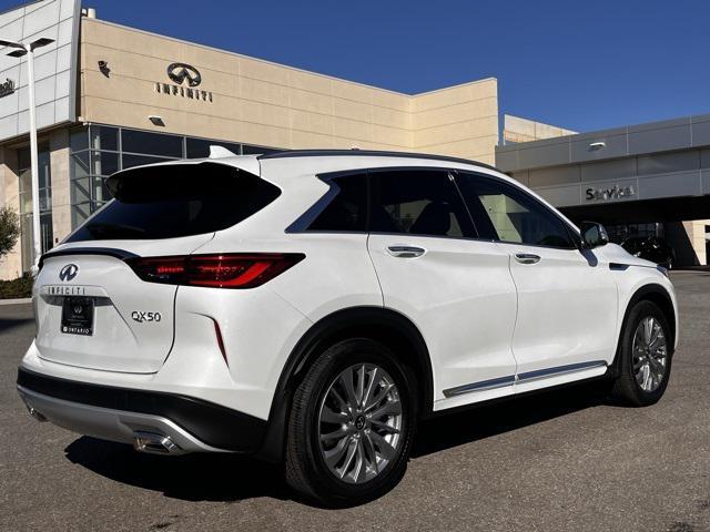 new 2025 INFINITI QX50 car, priced at $49,880