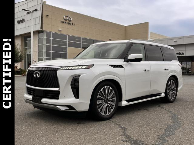 used 2025 INFINITI QX80 car, priced at $78,995