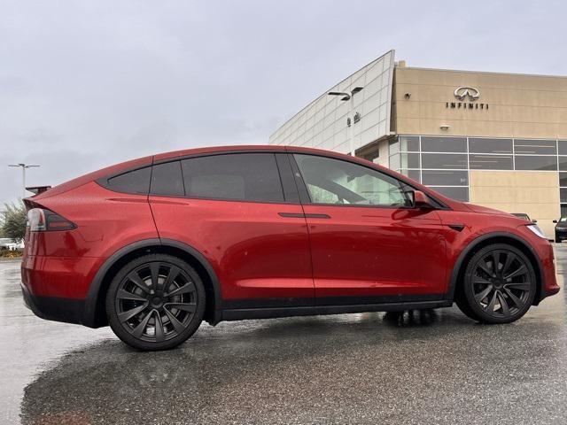 used 2025 Tesla Model X car, priced at $79,995