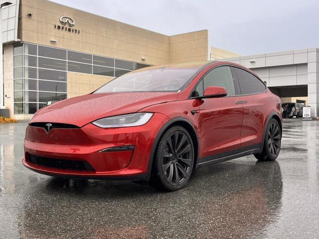 used 2025 Tesla Model X car, priced at $79,995