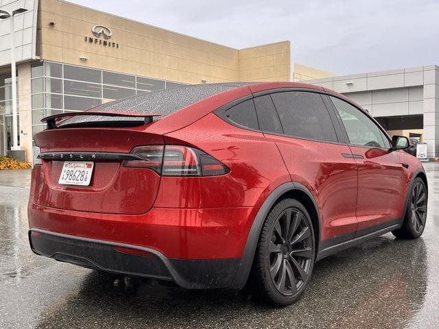 used 2025 Tesla Model X car, priced at $79,995