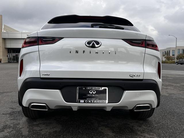 new 2025 INFINITI QX55 car, priced at $57,080