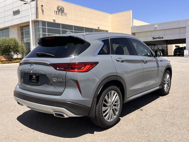 new 2025 INFINITI QX50 car, priced at $49,250