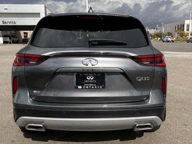 new 2025 INFINITI QX50 car, priced at $47,655