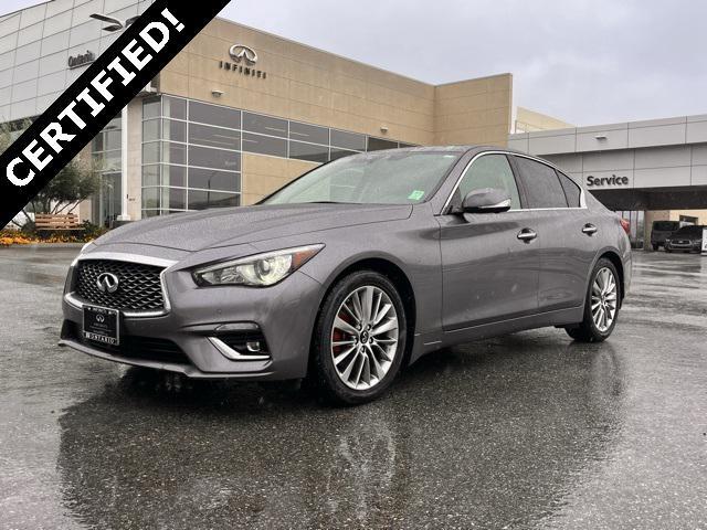 used 2023 INFINITI Q50 car, priced at $29,995