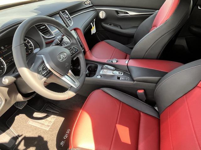 new 2025 INFINITI QX50 car, priced at $53,170