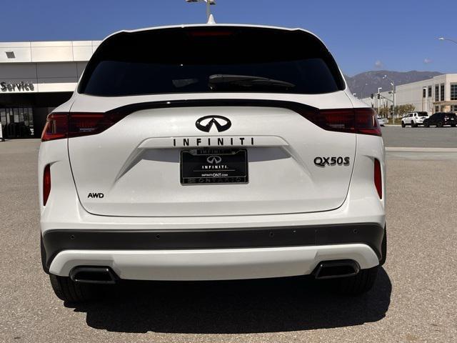 new 2025 INFINITI QX50 car, priced at $53,170