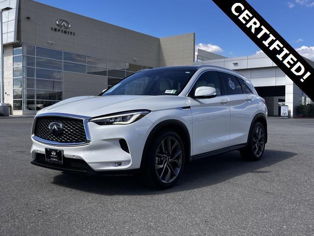 used 2021 INFINITI QX50 car, priced at $33,995