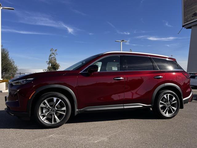 new 2025 INFINITI QX60 car, priced at $58,750