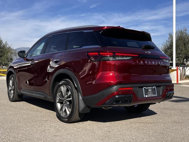 new 2025 INFINITI QX60 car, priced at $58,750