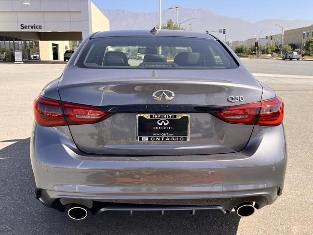 new 2024 INFINITI Q50 car, priced at $49,585