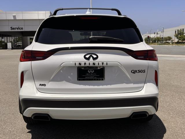used 2025 INFINITI QX50 car, priced at $42,995