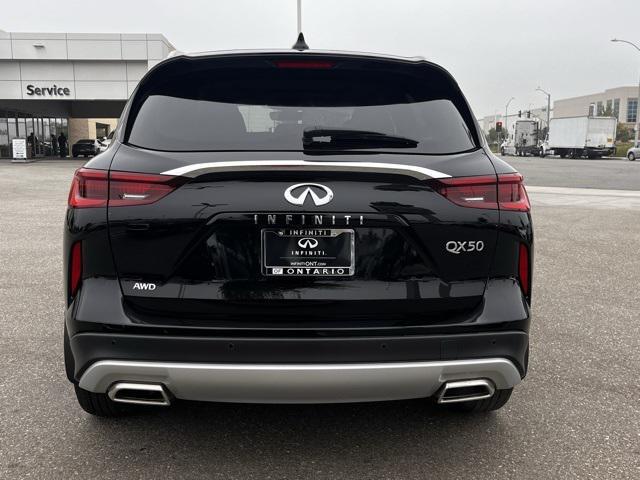 new 2025 INFINITI QX50 car, priced at $48,980