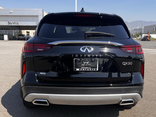 new 2025 INFINITI QX50 car, priced at $47,655