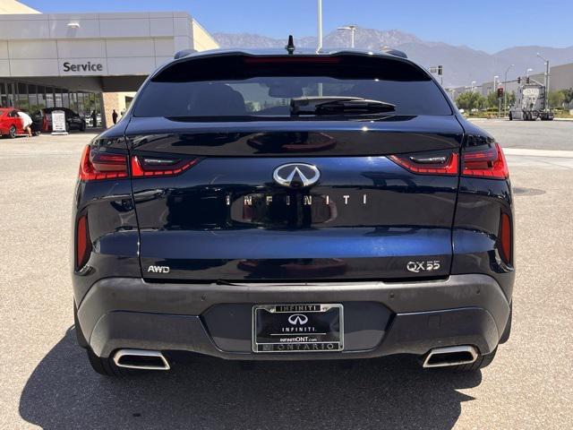 used 2022 INFINITI QX55 car, priced at $32,700