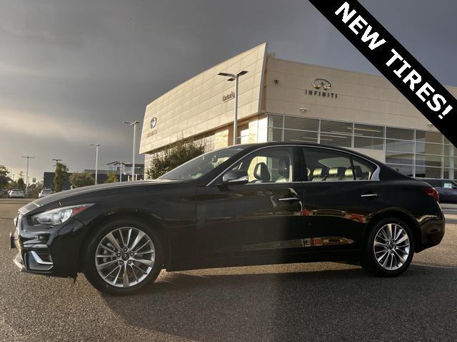 used 2021 INFINITI Q50 car, priced at $28,500