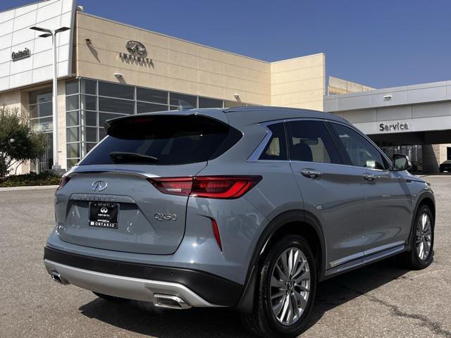 new 2025 INFINITI QX50 car, priced at $49,675