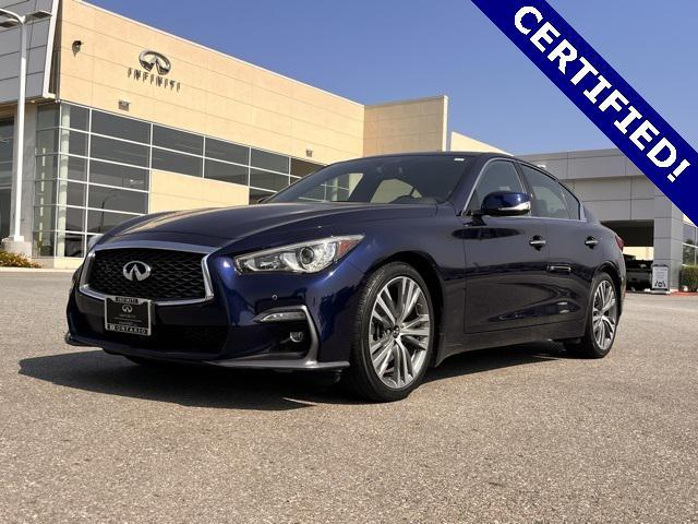 used 2022 INFINITI Q50 car, priced at $33,750