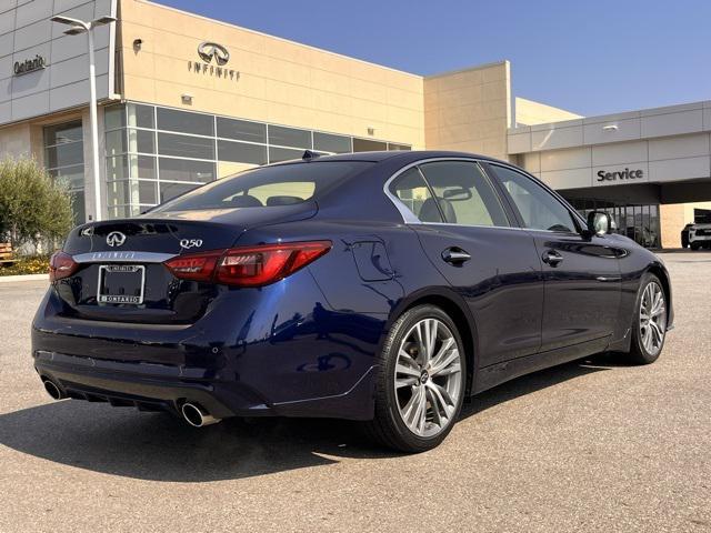 used 2022 INFINITI Q50 car, priced at $33,750