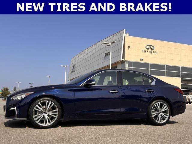 used 2022 INFINITI Q50 car, priced at $33,750