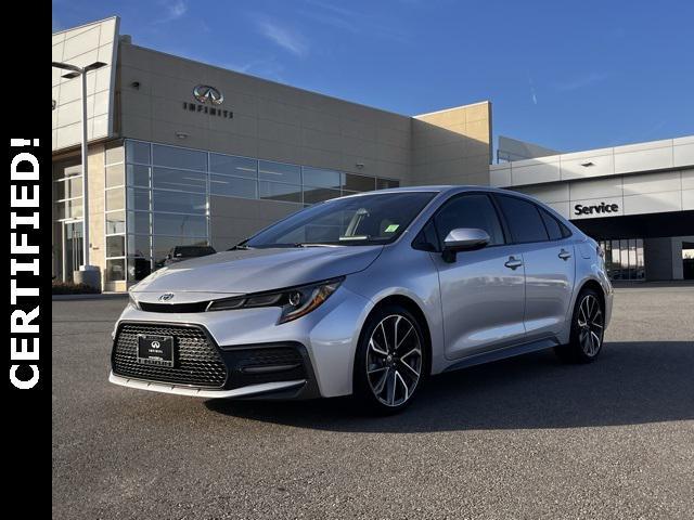 used 2020 Toyota Corolla car, priced at $17,500