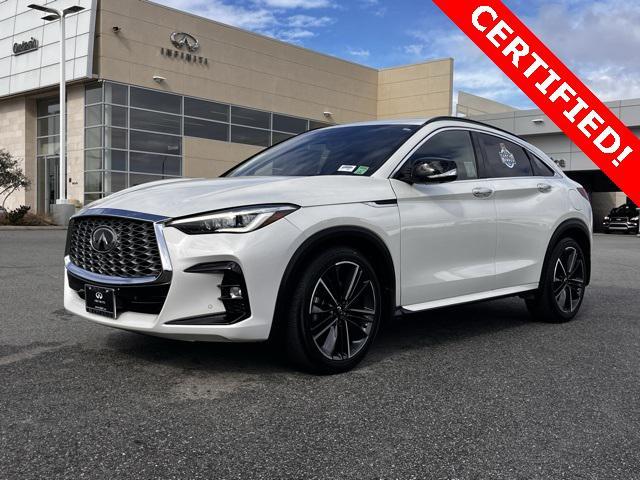 used 2022 INFINITI QX55 car, priced at $34,995