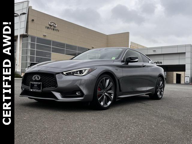 used 2021 INFINITI Q60 car, priced at $46,995