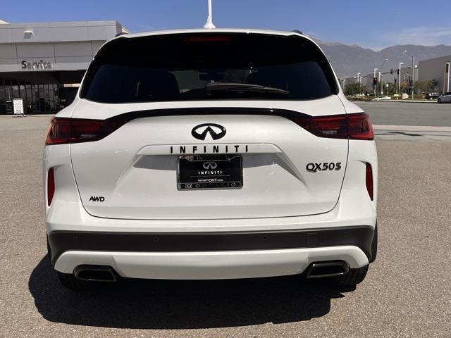 new 2025 INFINITI QX50 car, priced at $53,170