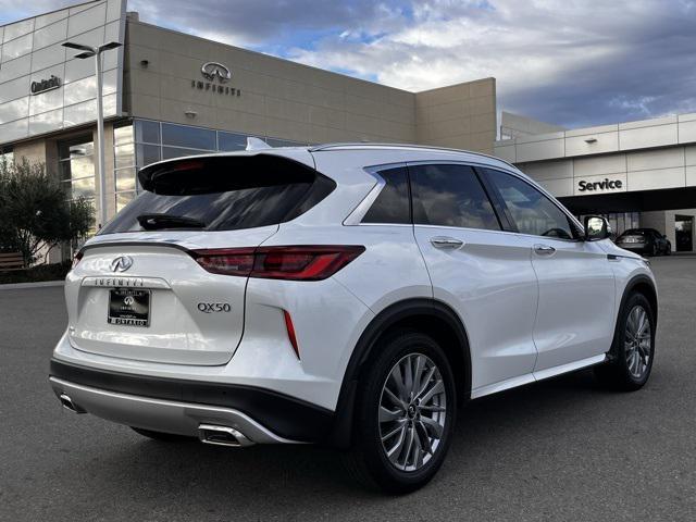 new 2025 INFINITI QX50 car, priced at $49,170