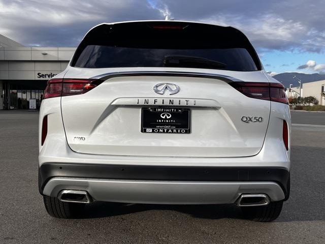 new 2025 INFINITI QX50 car, priced at $49,170