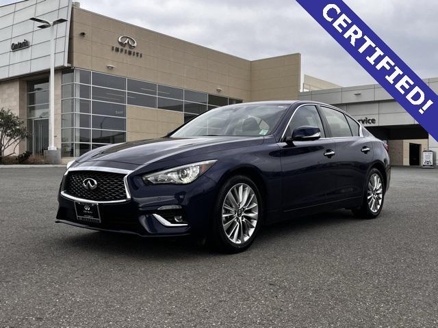 used 2021 INFINITI Q50 car, priced at $27,995