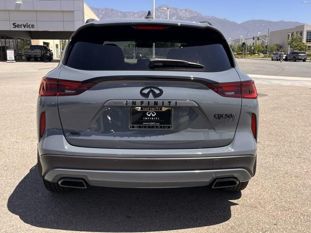 new 2025 INFINITI QX50 car, priced at $52,965