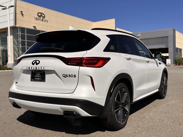 new 2025 INFINITI QX50 car, priced at $53,420