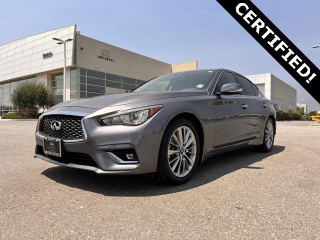used 2022 INFINITI Q50 car, priced at $31,995