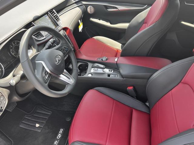 new 2025 INFINITI QX50 car, priced at $53,170