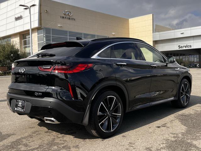 new 2025 INFINITI QX55 car, priced at $51,085