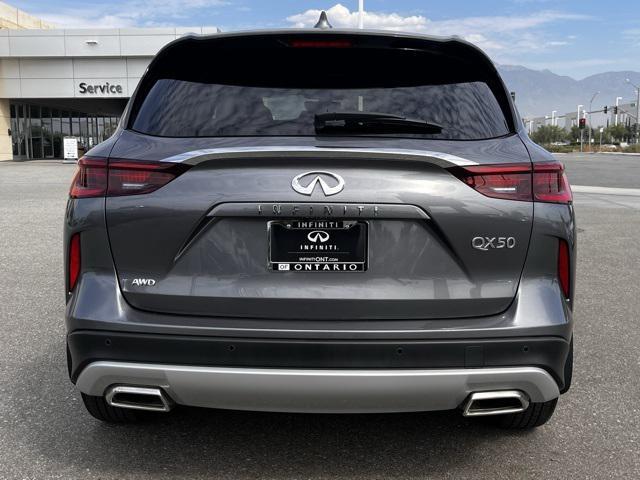 new 2025 INFINITI QX50 car, priced at $48,980