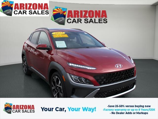 used 2023 Hyundai Kona car, priced at $19,430