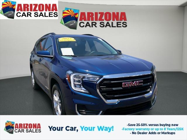 used 2022 GMC Terrain car, priced at $19,021